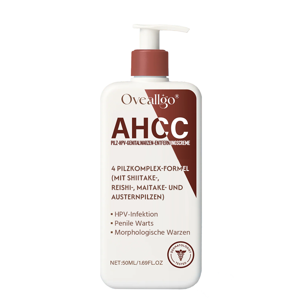 Oveallgo® AHCC Intensiv Pilz-HPV-Genitalwarzen-Entfernungscreme