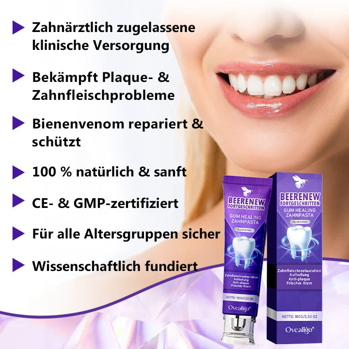 Oveallgo® BeeRenew Zahnpasta für fortgeschrittene Zahnfleischheilung