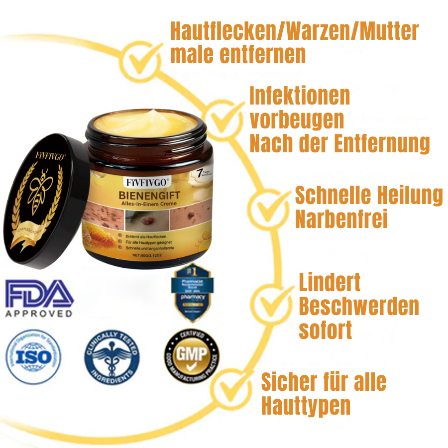 Fivfivgo® Bienengift Alles-in-Einem Creme
