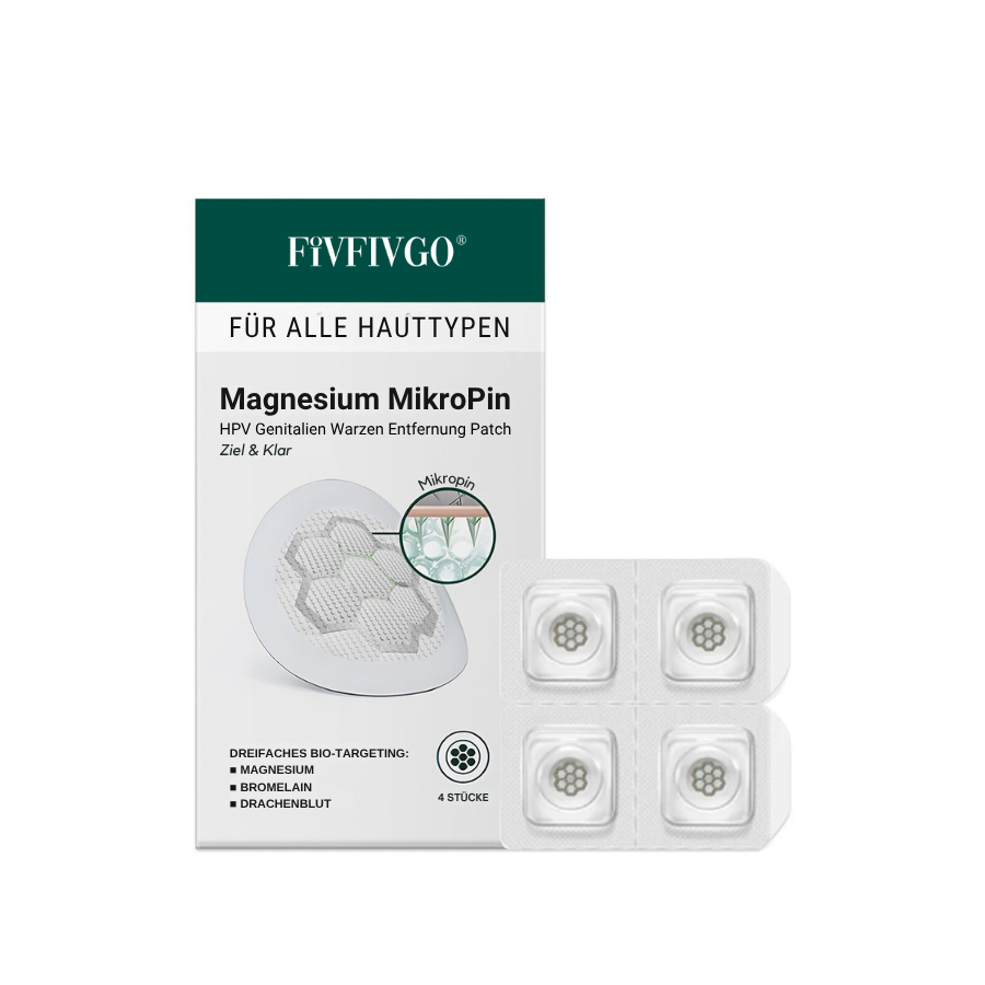 Fivfivgo® Magnesium ULTRA Mikropin HPV Genitalien Warzen Entfernung Patch