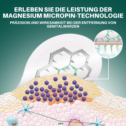 Fivfivgo® Magnesium ULTRA Mikropin HPV Genitalien Warzen Entfernung Patch