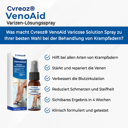 Cvreoz® VenoAid Profi Varizen-Lösungsspray