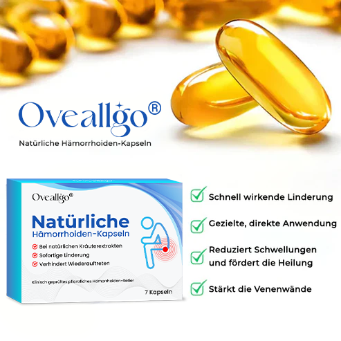 Oveallgo® Profi Natürliche Hämorrhoiden-Kapseln