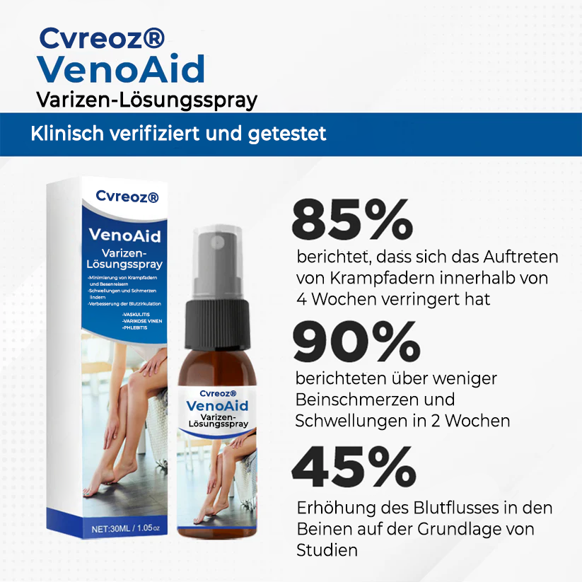 Cvreoz® VenoAid Profi Varizen-Lösungsspray