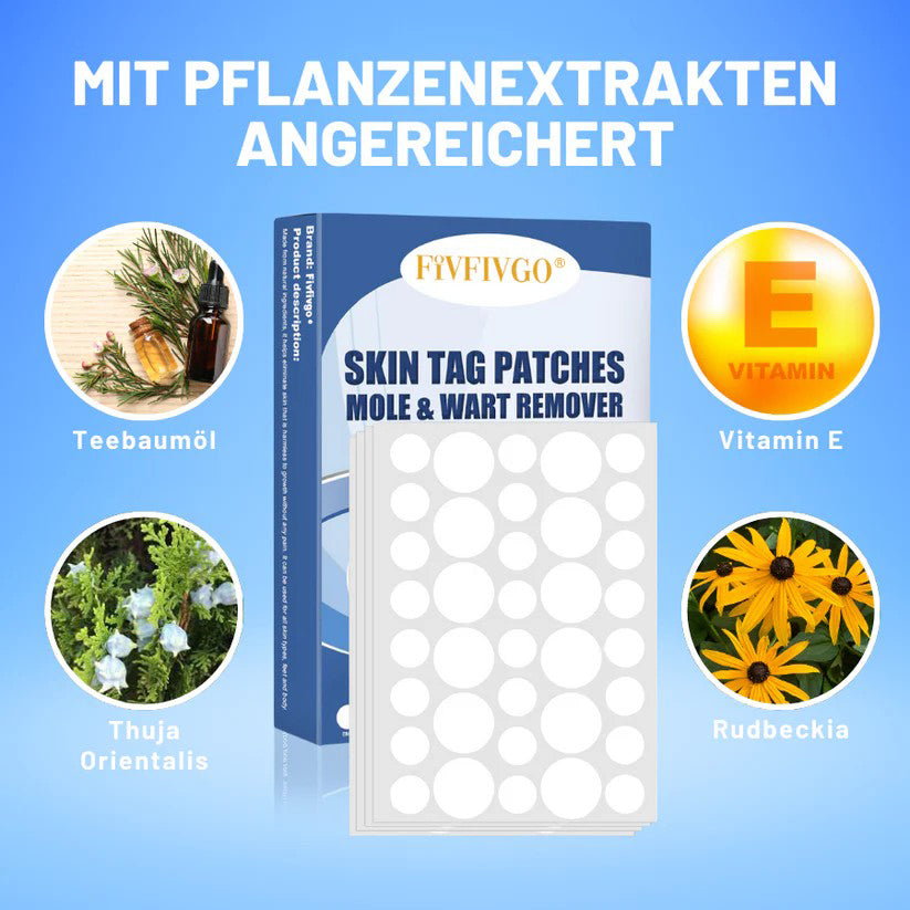 Fivfivgo® Muttermale & Warzen entfernen Haut Tag Patch