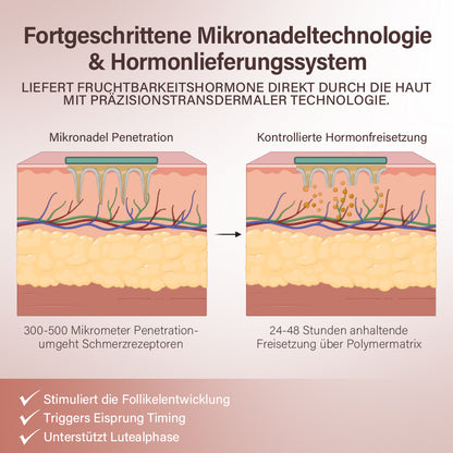 Oveallgo® FertiliPatch Profi Mikronadel-System zur Steigerung der Fruchtbarkeit