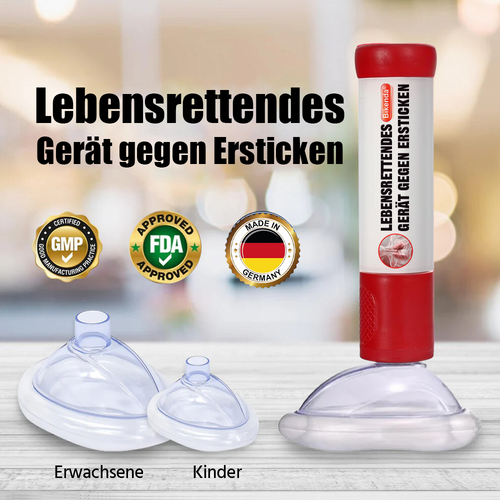 Bikenda® Lebensrettendes Gerät gegen Ersticken