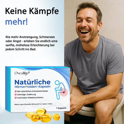Oveallgo® Profi Natürliche Hämorrhoiden-Kapseln