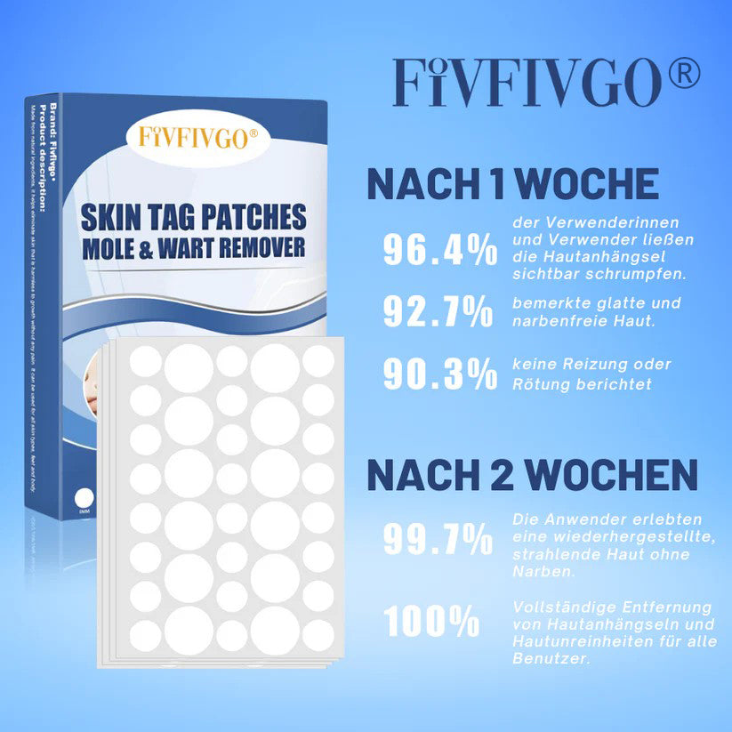 Fivfivgo® Muttermale & Warzen entfernen Haut Tag Patch