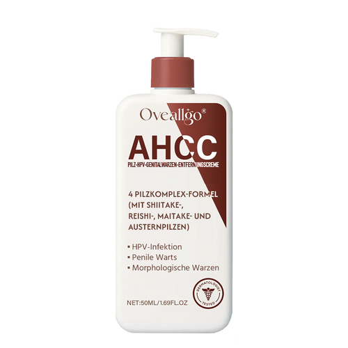 Oveallgo® AHCC Profi Pilz-HPV-Genitalwarzen-Entfernungscreme