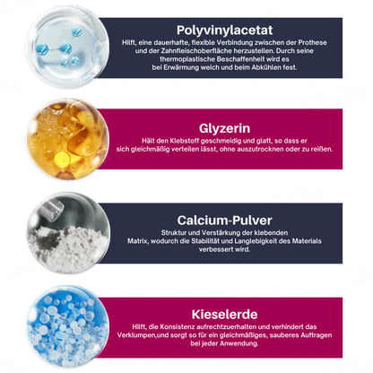 Fivfivgo® Thermoplastischer PLUS Prothesenkleber
