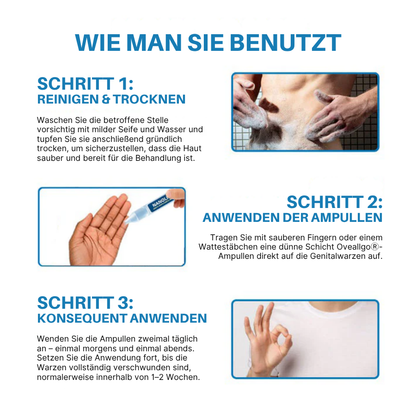 Oveallgo® Profi Nanolipo Genital Warzen Klinische Ampullen