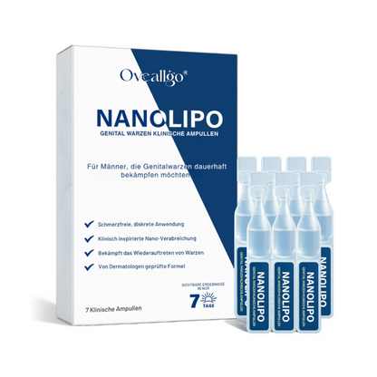 Oveallgo® Profi Nanolipo Genital Warzen Klinische Ampullen