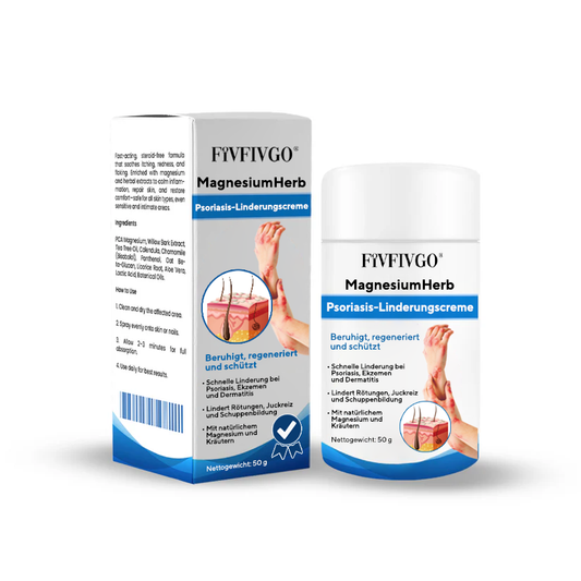Fivfivgo® MagnesiumHerb PRO Psoriasis-Linderungscreme