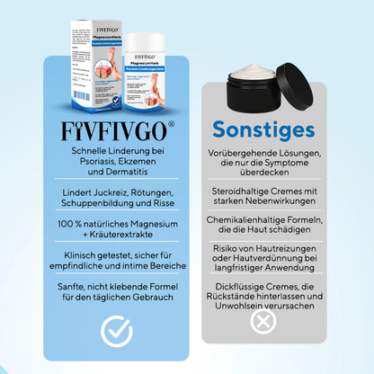 Fivfivgo® MagnesiumHerb Psoriasis-Linderungscreme