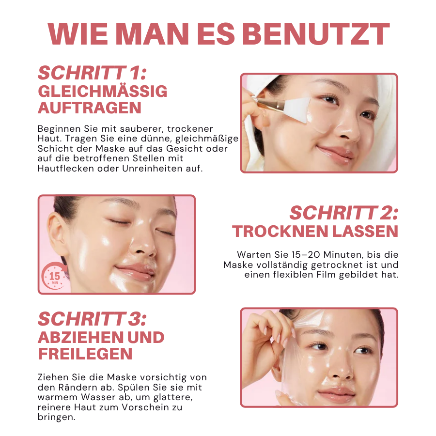 Fivfivgo® Tag & Makel Schälen-Off Gel Wickelmaske