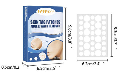 Fivfivgo® Muttermale & Warzen entfernen Haut Tag Patch