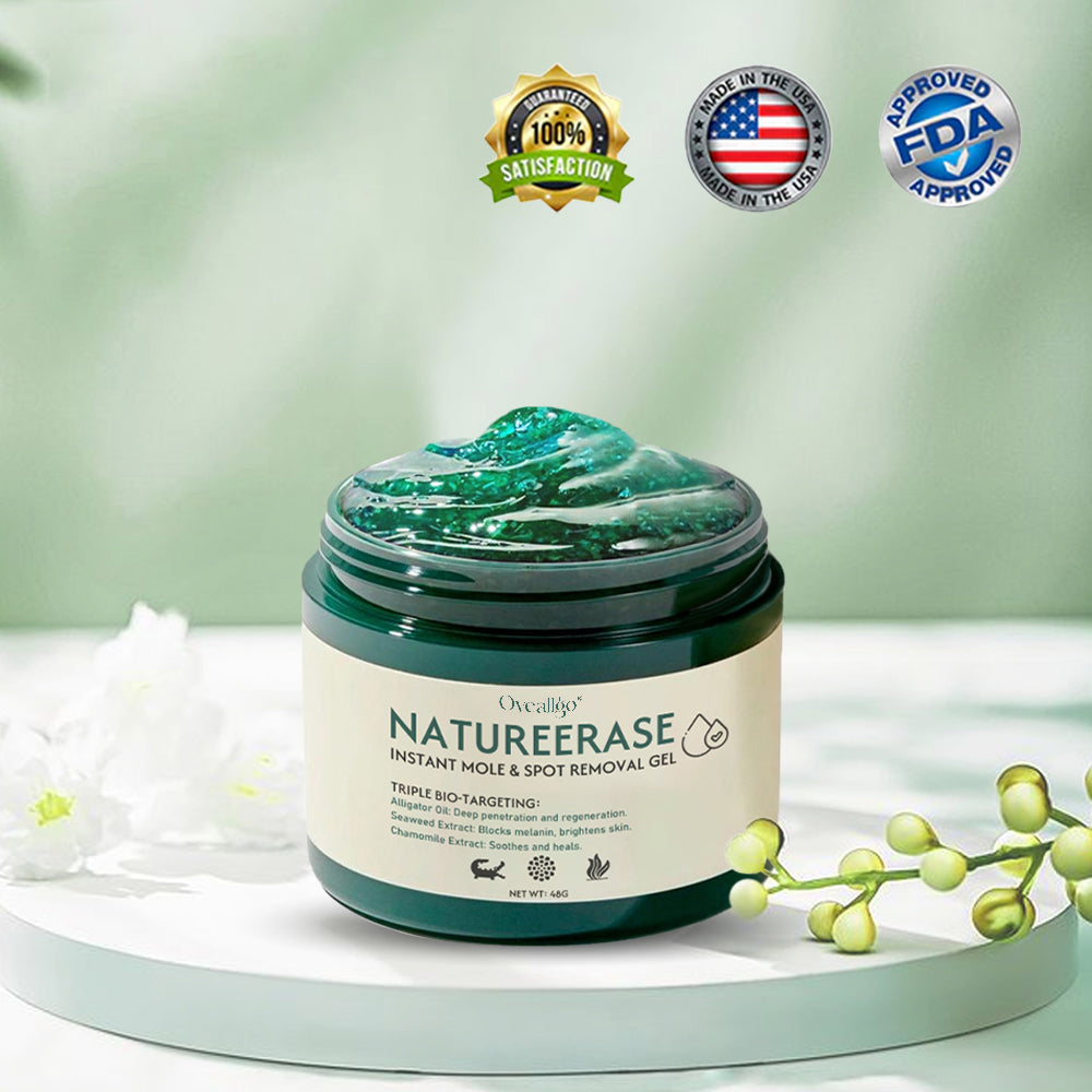 ✅ Offizieller Laden: Oveallgo® NatureErase Pro Gel zur sofortigen Entfernung von Muttermalen und Flecken